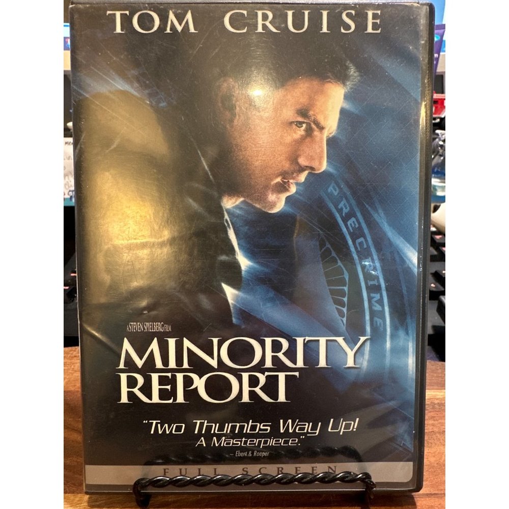 Minority Report DVD Movie Entertainment Tom Cruise Steven Spielberg Colin Farrel